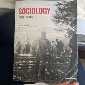 Sociology 1st edition 2017 Soomo Learning By Steven Barkan paperback book